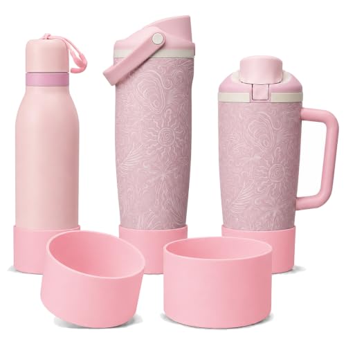 2PCS Silicone Boot for Owala Water Bottle FreeSip Sway 30oz&40oz (2 Count)