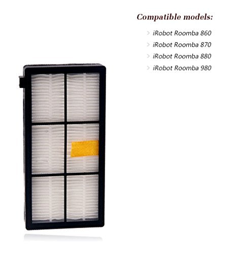 I clean 16pcs Replacement iRobot Roomba Hepa Filter for 800&900 Series (16 Count)