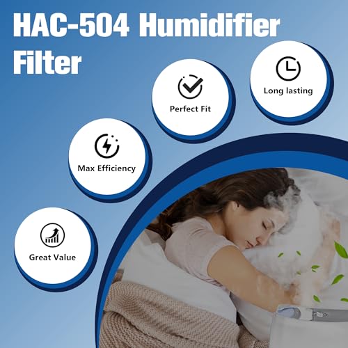 Humidifier Filters Replacement for Honeywell Humidifier HAC (4 Count)