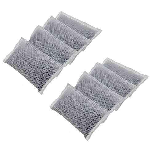 8 Pack Activated Charcoal Odor Absorbing Filter Refill Deodorizer (15.8 Ounce)