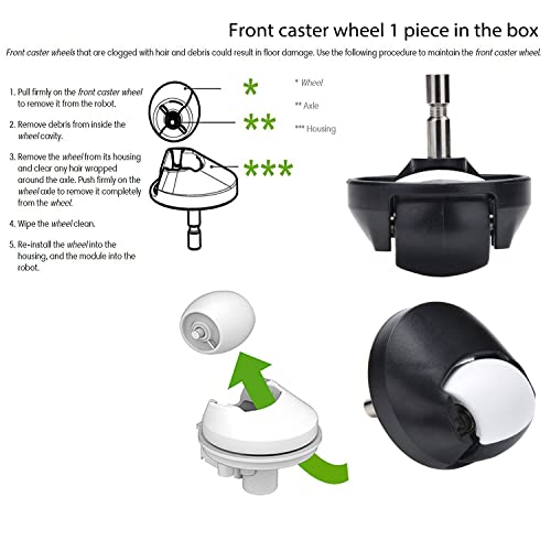 Replacement Parts for iRobot Roomba 500 & 600 Series Robot Vacuum (25 Count)