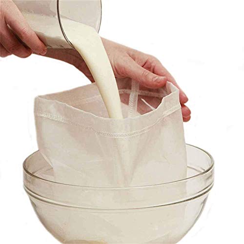 200 Micron Premium Fine Mesh Food Grade Nut Milk Bag for Almond Milk