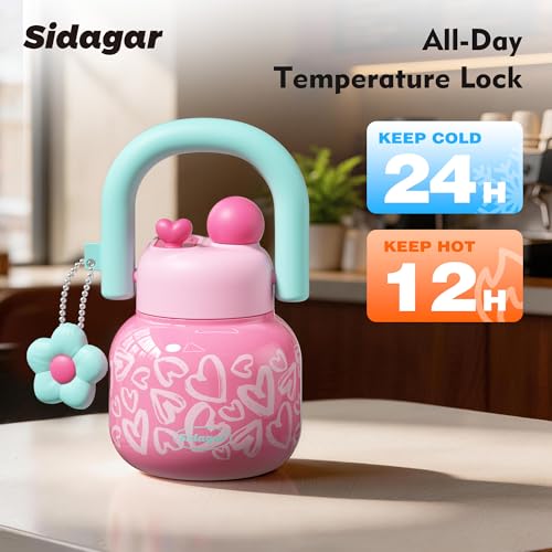 22 oz Tote Insulated Water Bottle with Handle