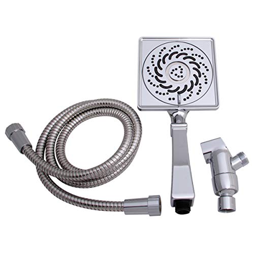 VS-5002-E15 Rainier Exhilaration High Pressure Hand Held Shower Head, 1.5 GPM, Polished Chrome