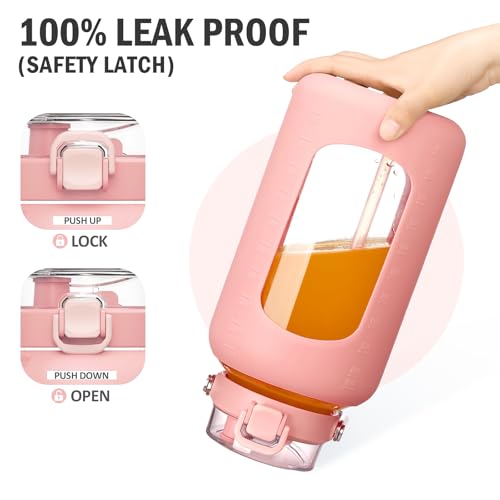 84oz Glass Water Bottle