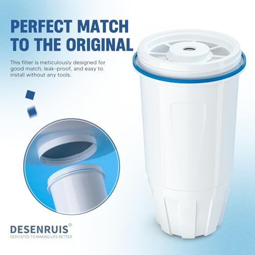 Upgraded Water Filter Replacement for Zero Pitcher and Dispenser ZR (4 Count)