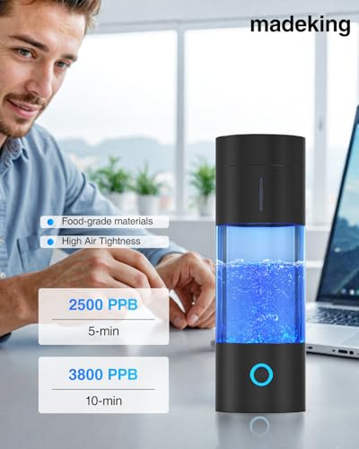 Tritan Hydrogen Water Bottle Generator