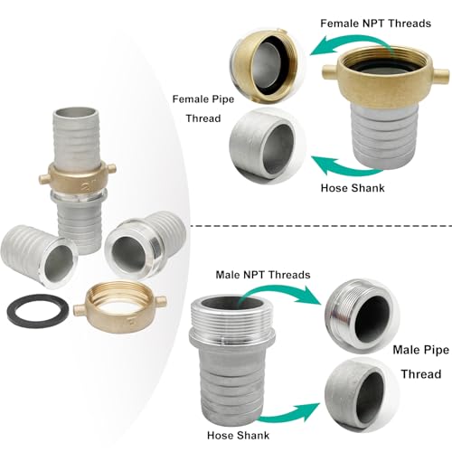 2PCS 2 inch Type C and Type E (12 Count)