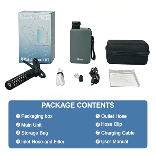 Portable Electric Water Filter Pump