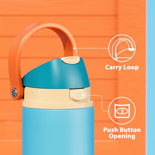 24 oz Insulated Water Bottle for Men