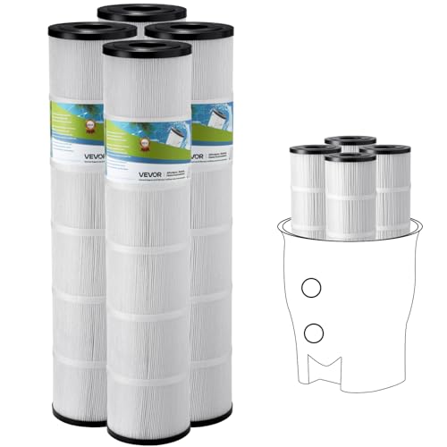 PLFPCC130 Pool Filter Replaces Pentair CCP520 (4 Count)