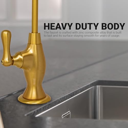 Non-Air-Gap RO Faucet, Classic Bronze, Vase Style
