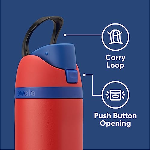 Marvel FreeSip Stainless Steel Water Bottle 24 oz Spiderman