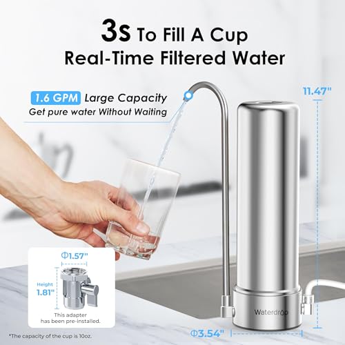 CTF 01 Water Filter for Sink Faucet (2 Count)