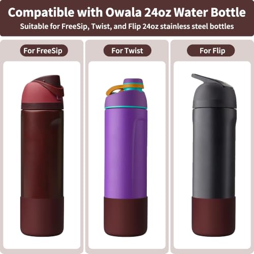 Silicone Boot for Owala 24 oz Twist & FreeSip & Flip Water Bottle