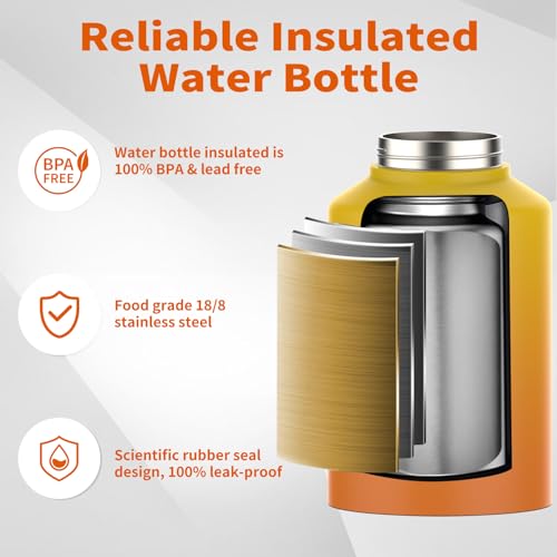 Half Gallon Water Bottle Insulated