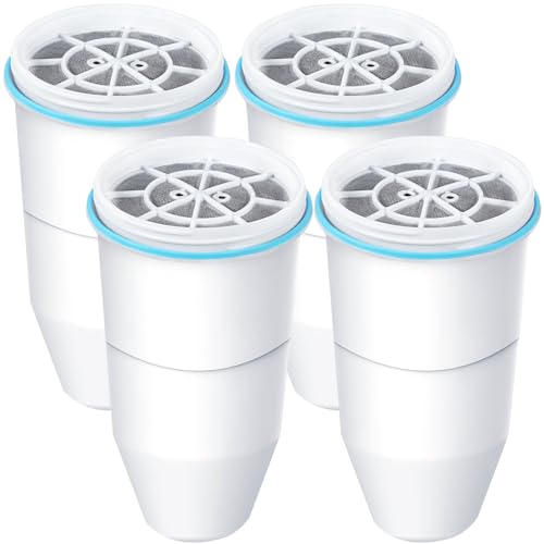 VIPHASES 6 Stage 0 TDS Water Filter Cartridge for Zero Pitchers (11.75 Count)