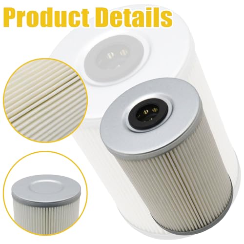 2Pcs Fuel Water Separator Filter MIU802421 Fits John Deere 1575 3032E 4044M (2 Count)