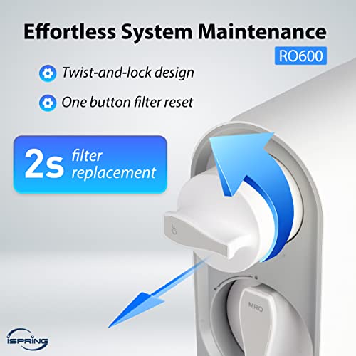 RO600ORB Tankless Reverse Osmosis System Under Sink