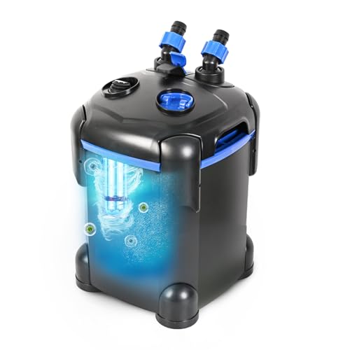 Ultra Quiet Canister Filter for Large Fish Tanks and Aquariums