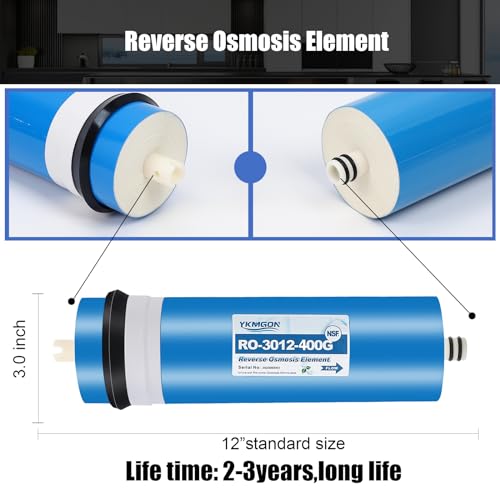 3012 400 GPD 3.0"x12" Reverse Osmosis RO Membrane Element