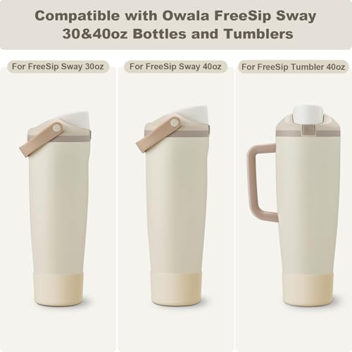 2PCS Silicone Boot for Owala FreeSip Sway 30oz 40oz Bottle