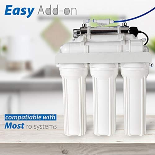 UVF11A UV Water Filter for Under Sink Water Filter & RO Systems