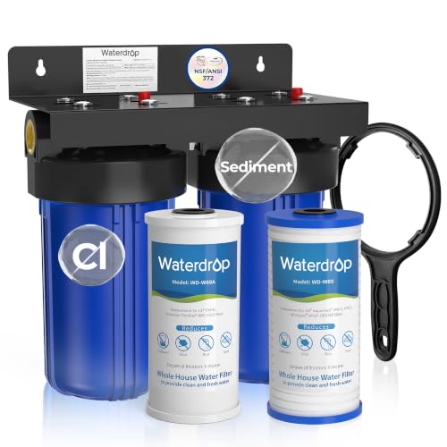 WHF21-PG 2-Stage Whole House Water Filter System, 5 Micron