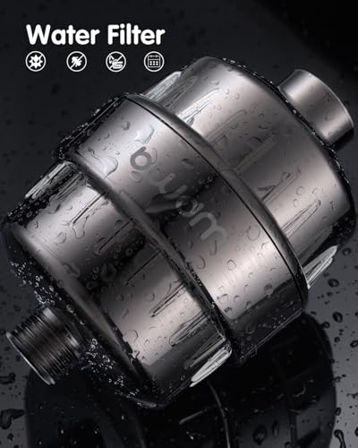 Shower Filter Brushed Nickel Remove Chlorine softer hair and skin