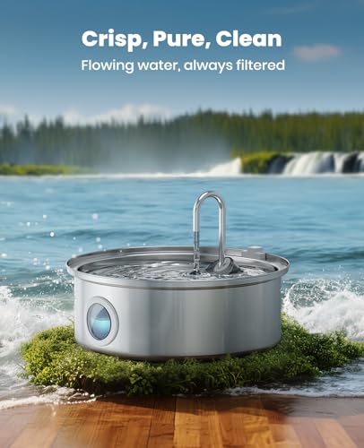 Dog Water Fountain PWF002 with 1Filters