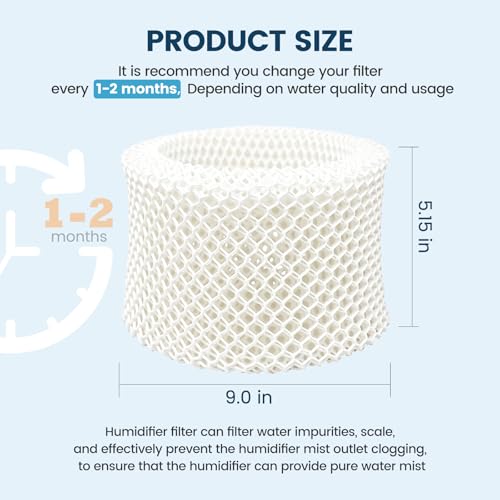 Humidifier Replacement Filters A for Honeywell Humidifier HAC