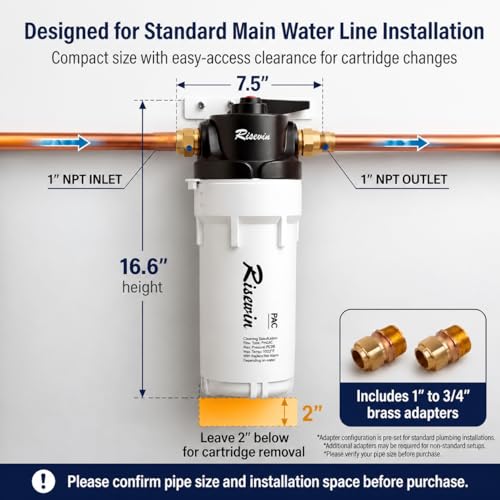 10" Whole House Water Filter System