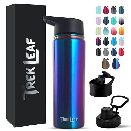Travel Water Bottle with 3 Lids