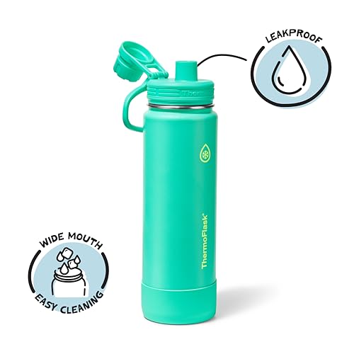 Insulated Water Bottle with Spout Lid
