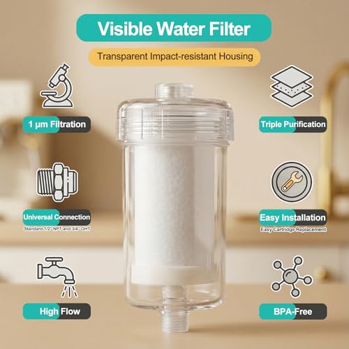 1 micron Carbon Shower Filter