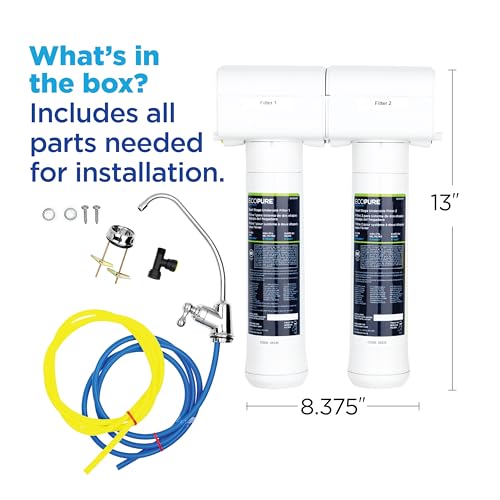 ECOP20 2 Stage Under Sink Water Filter System