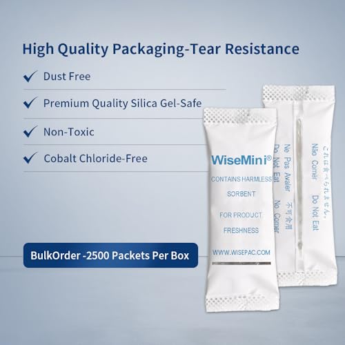 1800pcs 10g Premium Silica Gel Desiccant Packs