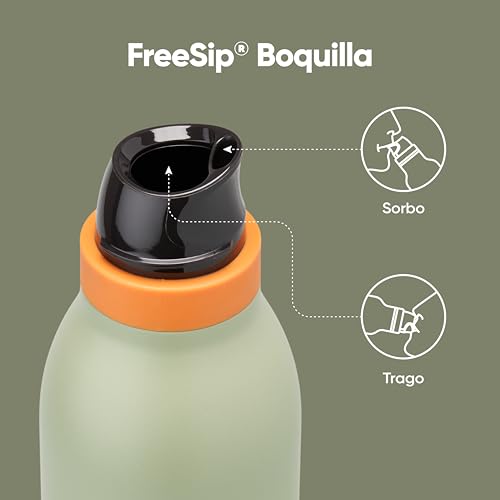 FreeSip Twist Stainless Steel Water Bottle 24 oz Camo Cool