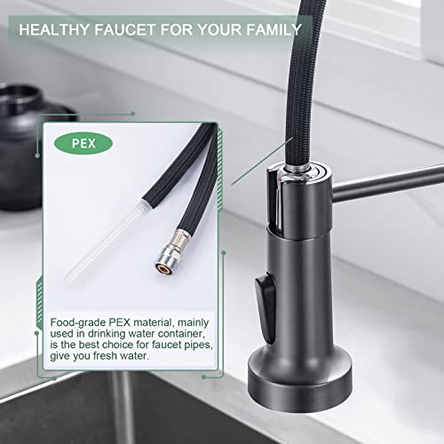 Pull Down Kitchen Faucet