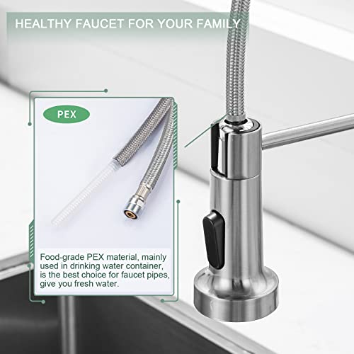 Pull Down Kitchen Faucet