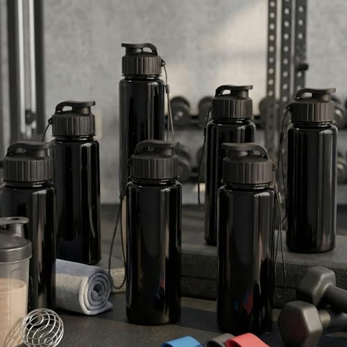 72 Pcs 17 Oz Plastic Water Bottles Bulk Sports (72 Count)