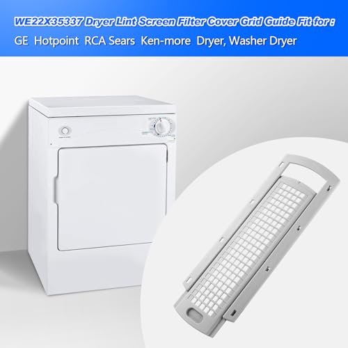 WE22X35337 Lint Screen Cover Grid Compatible with GE Washer Dryer
