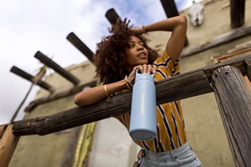 Go Series Insulated Stainless Steel Water Filter Bottle for Travel and Everyday Use Removes Bacteria