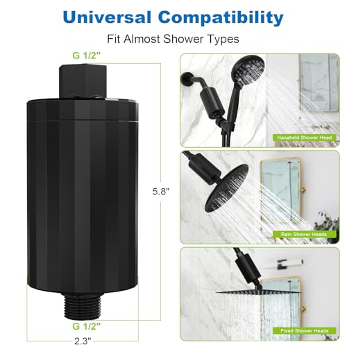 ALL METAL Shower Head Filter