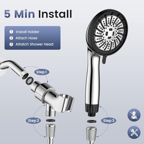 Filtered Shower Head with Handheld