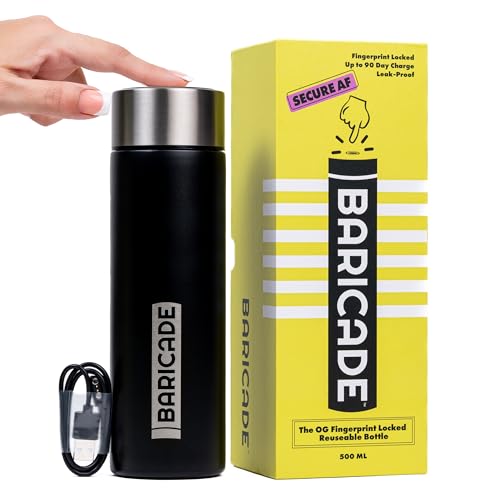 Original Slim Fingerprint Lock Water Bottle