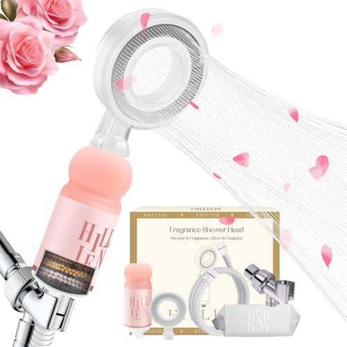 Vitamin C & Aromatherapy Skincare Spa Shower Head with Handheld