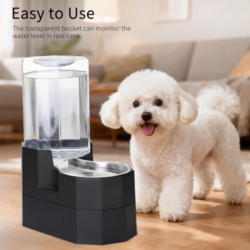 7L Raised Dog Water Dispenser