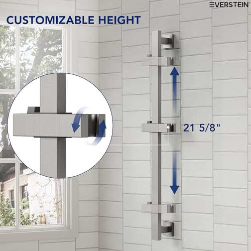 EVESTEIN Adjustable Hand Held Shower with Slide Bar