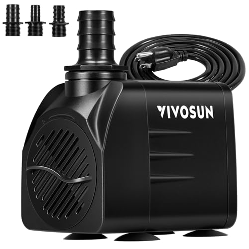 660GPH Submersible Fountain Water Pump for Pond